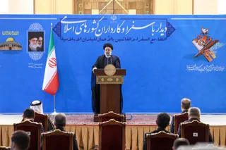دیدار با سفرا و کارداران کشورهای اسلامی