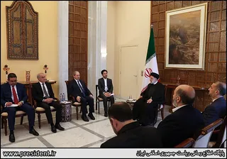 تصاویر دیدار امورخارجه سوریه با رئیس جمهور