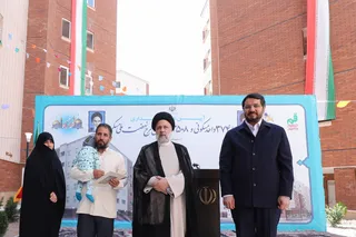 مراسم واگذاری زمین و مسکن طرح نهضت ملی مسکن