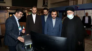 تصاویر آیین افتتاح پروژه های ارتباطات و فناوری اطلاعات