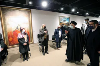 تصاویر دیدار با هنرمندان هنرهای تجسمی ایران