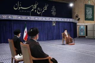 تصاویر دیدار اعضای شورای عالی انقلاب فرهنگی با رهبر معظم انقلاب