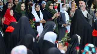 تصاویر جشن میلاد حضرت معصومه (س) و روز دختر
