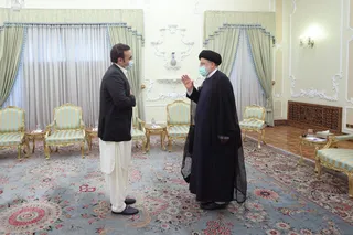 عکس دیدار وزیر امور خارجه پاکستان با آیت‌الله رئیسی