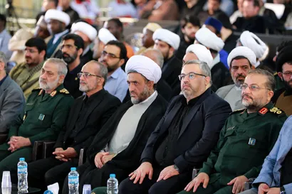 تصاویر مراسم ملی تکریم فعالان مساجد و پانزدهمین پاسداشت ادبیات جهاد و مقاومت