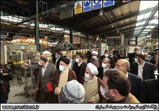 تصاویربازدید از کارخانه نیمه فعال روغن نباتی جهان