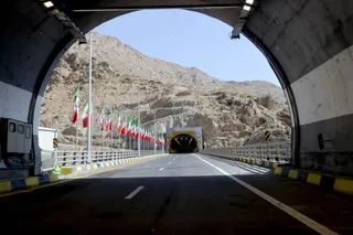 تصاویر افتتاح مسیر رفت قطعه دوم آزاد راه تهران - شمال