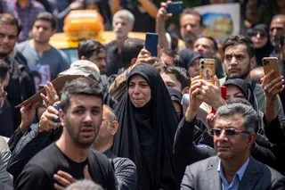 مراسم تشییع پیکر رئیس جمهور شهید و همراهان در تهران