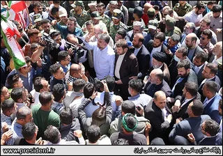 تصاویر حضور سرزده در جمع کارگران کارخانه هفت تپه
