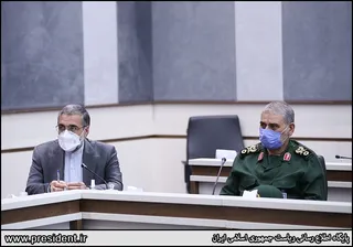 تصاویر نشست صمیمی رییس جمهور با سران عشایر خوزستان