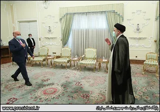 تصاویر دیدار وزیر امور خارجه عراق با آیت‌الله رئیسی