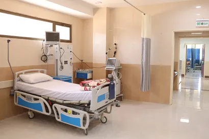 تصاویر بهره‌برداری از بیمارستان 32 تختخوابی شهید سلیمانی بهمئی