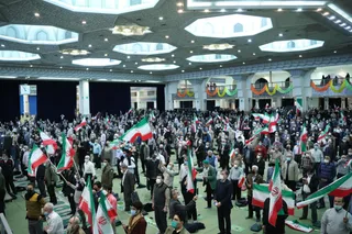 تصاویر سخنرانی در چهل و سومین سالگرد پیروزی انقلاب اسلامی