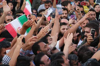استقبال مردمی اهالی شیراز