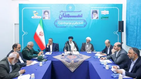 جلسه پیگیری موضوعات ویژه استان سمنان