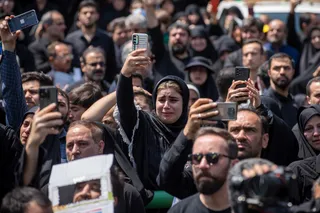 مراسم تشییع پیکر رئیس جمهور شهید و همراهان در تهران