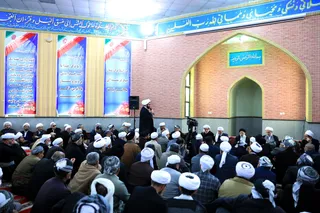 تصاویر دیدار با علمای اهل سنت و شیعه در کردستان