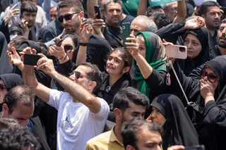 مراسم تشییع پیکر رئیس جمهور شهید و همراهان در تهران