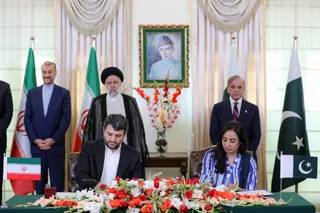 نشست خبری مشترک با نخست وزیر پاکستان