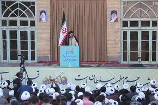 دیدار با علما و طلاب