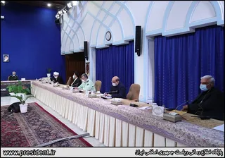 تصاویر جلسه ستاد ملی مقابله با کرونا