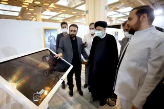تصاویر بازدید از نمایشگاه بین المللی قرآن کریم