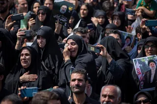 مراسم تشییع پیکر رئیس جمهور شهید و همراهان در تهران