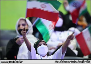 تصاویر آئین اهدای بازوبند پهلوانی سال ۱۴۰۰