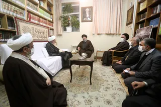 تصاویر دیدار با آیت‌الله العظمی صافی گلپایگانی