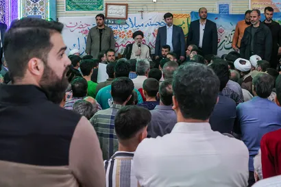 دیدار صمیمانه با اهالی نیروگاه قم