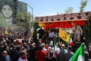 حضور در راهپیمایی پرشکوه روز قدس