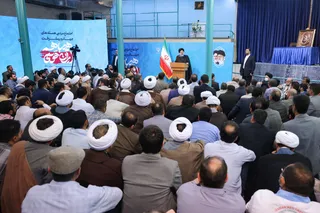 تصاویر اجتماع مردمی هسته های جهاد , پیشرفت در حسینیه جماران