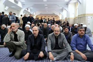 مراسم بزرگداشت رئیس جمهور شهید و همراهان در حسینیه امام خمینی (ره)