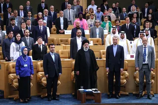 تصاویر اجلاس بین المللی مقابله با توفان های ماسه و گرد و غبار