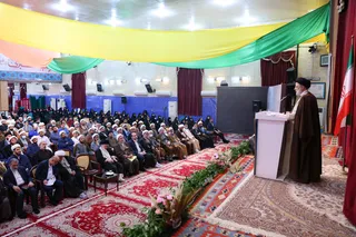 تصاویر دیدار با علما و روحانیون استان بوشهر