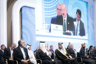 تصاویر سخنرانی آیت‌الله رئیسی در ششمین اجلاس سران سیکا