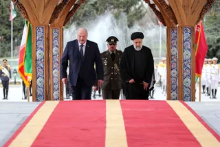 تصاویر مراسم استقبال رسمی آیت‌الله رئیسی از رئیس جمهور بلاروس