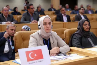 تصاویر اجلاس بین المللی مقابله با توفان های ماسه و گرد و غبار