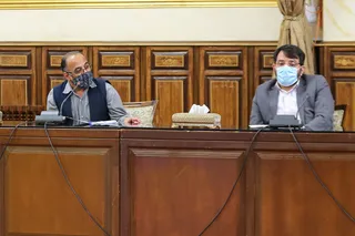 دیدار آیت‌الله رئیسی با هنرمندان
