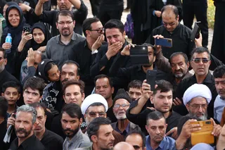 مراسم تشییع پیکر رئیس جمهور شهید و همراهان در بیرجند