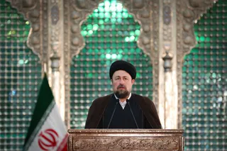 تصاویر تجدید میثاق رئیس جمهور و اعضای هیئت دولت با آرمان‌های امام راحل و شهدای انقلاب اسلامی