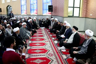تصاویر دیدار با علمای اهل سنت و شیعه در کردستان