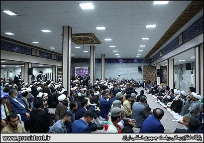 تصاویر نشست با جمعی از علما و سران طوایف خوزستان