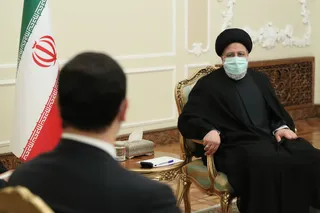 تصاویر دیدار معاون نخست وزیر و وزیر سرمایه گذاری و تجارت خارجی ازبکستان با رییس جمهور