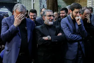 مراسم گرامیداشت رئیس جمهور شهید و همراهان در مسجد ارگ