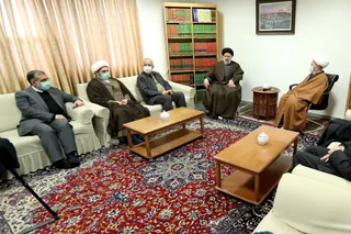 تصاویر دیدار با آیت الله العظمی سبحانی