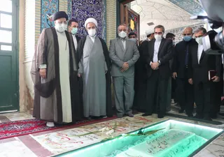 تصاویر زیارت حرم امامزاده یحیی(ع) و مزار شهدای سمنان