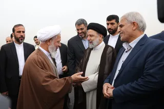تصاویر بازدید رئیس جمهور از پروژه های خط انتقال پساب بهداشتی و کمربندی جنوبی پاکدشت