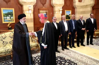 تصاویر ملاقات معاون نخست وزیری عمان با رئیس جمهور