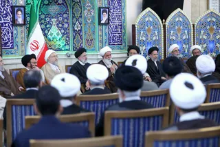 تصاویر نشست رمضانی با جمعی از علما و روحانیون